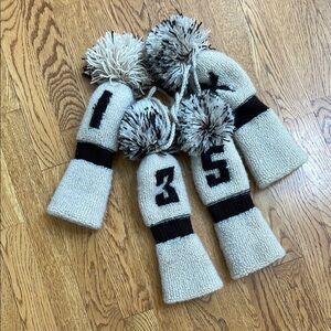 Vintage golf club covers